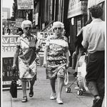Shoppers on Essex Street. 1975.